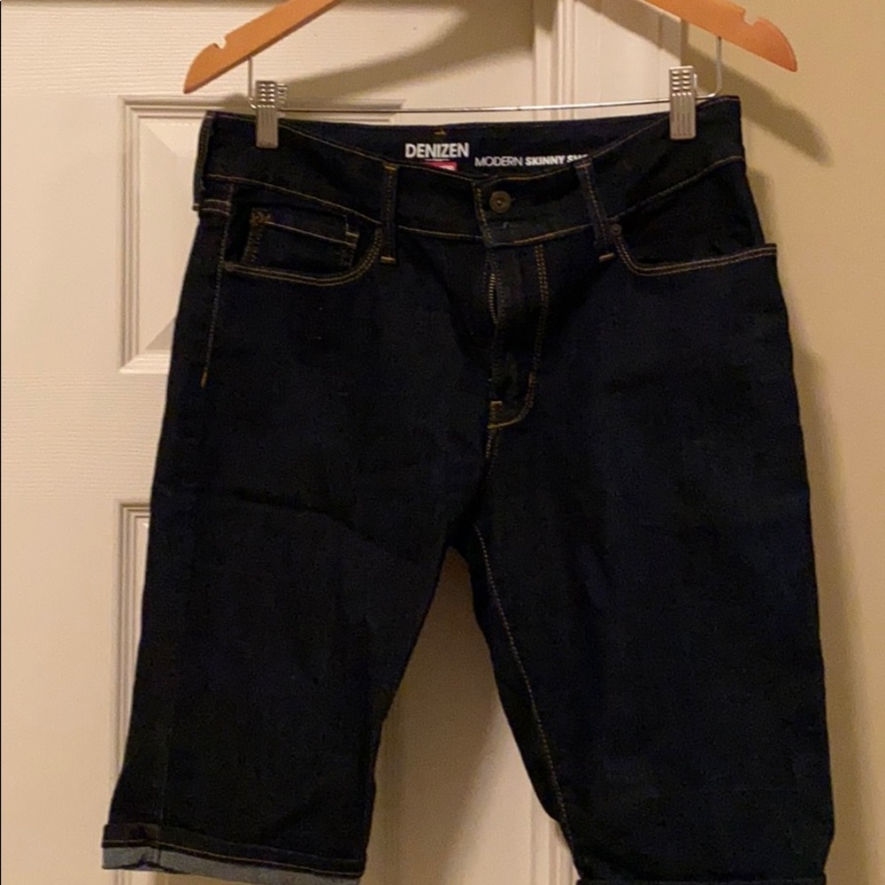 Denizen Modern Skinny Stretch Bermuda Shorts